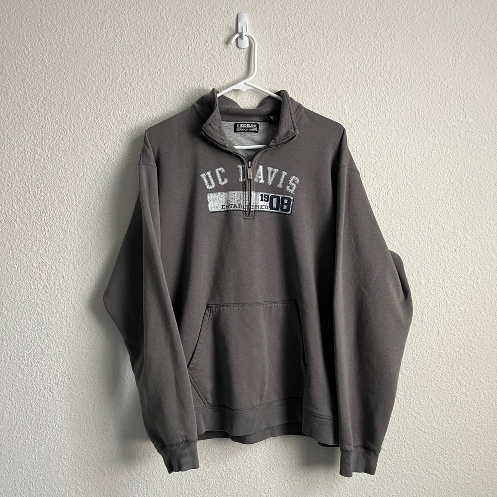 Sideline gear for sports men’s UC Davis men’s sweater size Xlarge